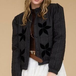 Black Quilted Women's Jacket